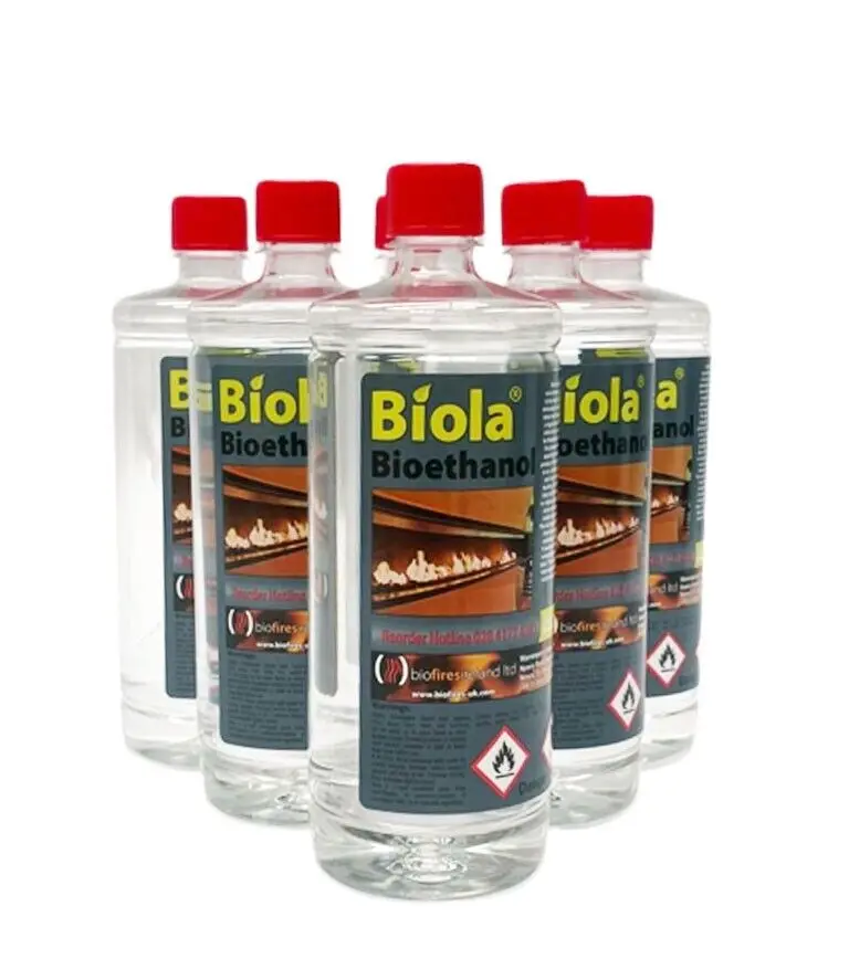  Bio Ethanol Fireplace Fuel 6 x 1 Liter - Bioethanol