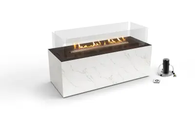 Calacatta with FLA3 (990mm) Burner