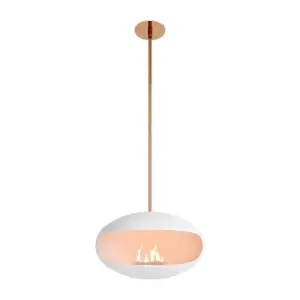 Cocoon Aeris - White Shell with Copper Pole