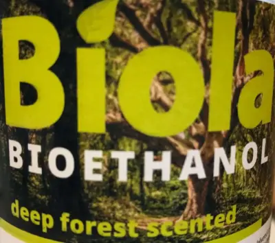 BIOLA 'DEEP FOREST' FRAGRANCE BIOETHANOL 9 Liter Box